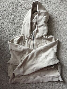 lululemon athletica Cream Full-Zip Hoodie